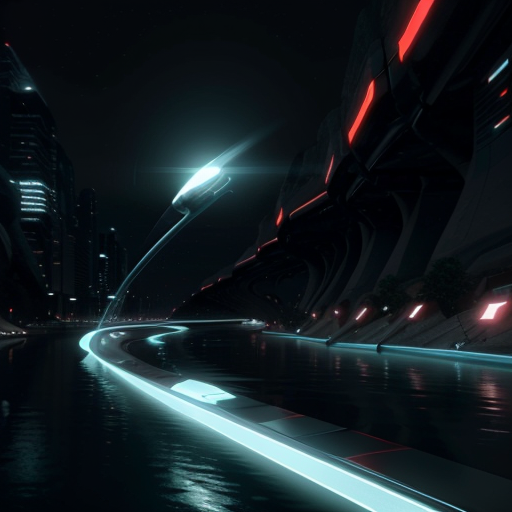 A sleek, futuristic interface dissolving into a flowing river of dynamic, evolving video content.